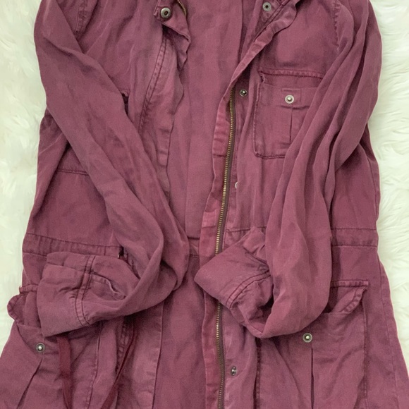 Red utility jacket - Picture 2 of 2